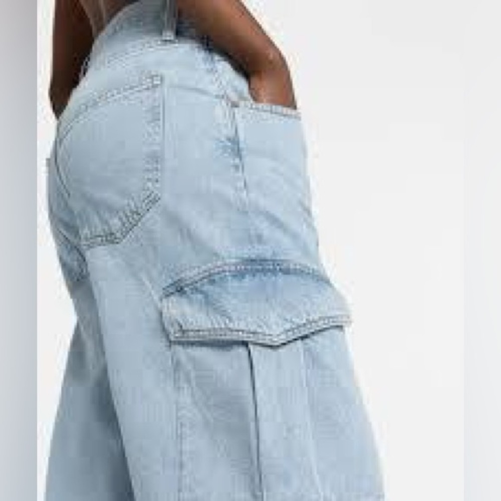 Agolde Minka Cargo Jean, Size 33 - Picture 4 of 11